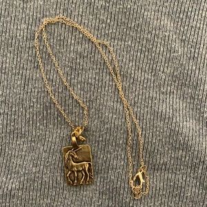 Gypsy Renaissance Unicorn Pendant Necklace